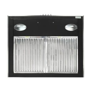 Faber 60 cm 3 Way Silent Suction Chimney, 1095 m3/h (Topaz 3D T2S2 BK PB LTW 60, Black)