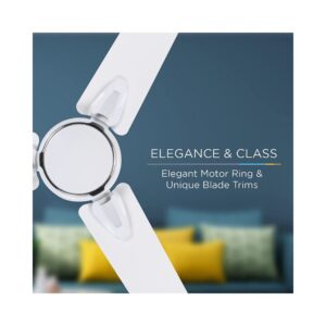 Luminous Jetta 1200mm Ceiling Fan (Ivory)