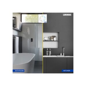 Luminous Vento Deluxe 150 mm Exhaust Fan for Home(Cut Out Size – Sq. 192X192mm, White)
