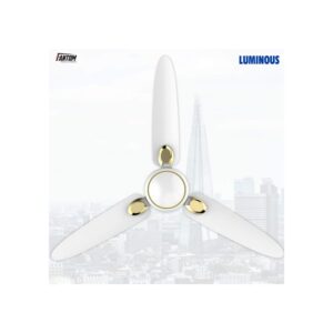 Luminous Fantom 1200mm Ceiling Fan (Snow White)