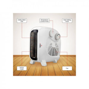 Activa Heat-Max 2000 Watts Room Heater (White color) with ABS body