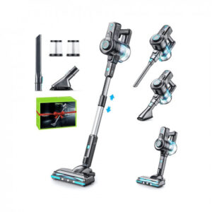 Oraimo Stick Vacuum, 160W Cordless Vacuum Cleaner with Self-Standing, 13Kpa Cordless Stick Vacuum with 35 Mins Runtime Detachable Battery