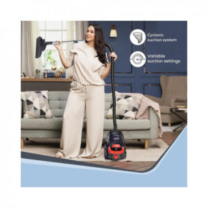 AGARO ICON Bagless Vacuum Cleaner, 1600Watts, Cyclonic Suction System with Suction Controller, 1.5L Dust Collector, Dry Vacuuming, Home, Office