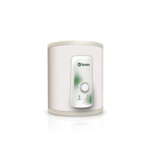 AO Smith HSE-VAS-X-015 Storage 15 Litre Vertical Water Heater (Geyser) Rust-proof outer Body|High Energy Efficiency|Suitable High-rise Buildings Wall Mounting|8 Bar High Pressure rating
