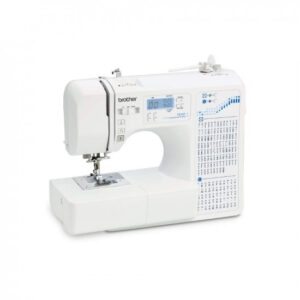 Usha Janome Automatic Stitch Magic 60-Watt Sewing Machine (White And Blue)