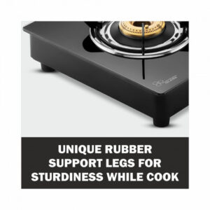 Butterfly Rapid 3B Auto Ignition LPG Glass Top Stove 3 Burners