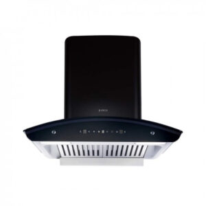 Elica 90 cm 1425 m3/hr Autoclean Kitchen Chimney with 15 Years Warranty (WD TBF HAC 90 MS NERO, 2 Baffle Filters, Touch + Motion Sensor Control, Black)