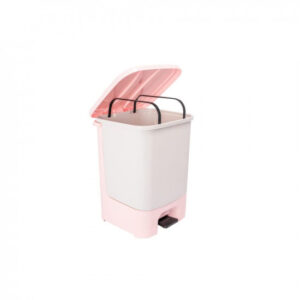 GALOOF Premium Step-On Padel Dustbin For Kitchen And Home | Garbage Bin With Removable Bucket And Smooth Paddle Mechanism | Wastebin For Office, Bathroom, Bedroom (35 LITER, GREY)