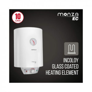 Havells Monza EC 25 L Storage Water Heater, Metallic Body, 2000 W, With Free Flexi Pipe and Free Installation, Warranty: 7 Yr on Inn. Container; 4 Yr on Heating Element; 2 Yr Compre., (White)