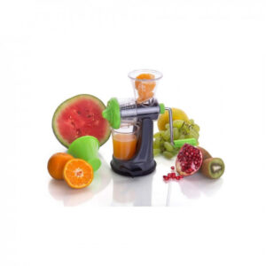 Jixara® Mini Plastic juicer lastic Mini Hand juicer Fruit and Vegetable Manual Vacuum Locking System Travel juicer Making Machine – Multicolor (Mini Juicer Pro)