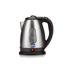 KENT 16026 Electric Kettle (1.8 L, Silver, Black)