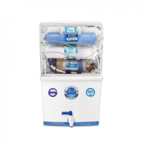 KENT Elegant Compact RO+UF Water Purifier | Patented Mineral RO Technology | RO + UF + TDS Control + UV In-tank | 15 LPH Output | 8L Storage