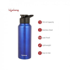 Lifelong LLEKBT01 Electric Kettle 1.5 Litre 1500W for Boiling Water, Soup with Leak proof 750 ML Stainless Steel Bottle Combo | Combo for Kitchen, Easy to Use | 1 Year Warranty