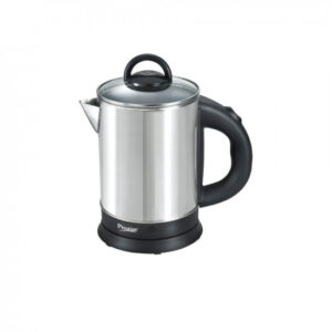 Prestige 1.7 Litres Electric Kettle(PKGSS 1.7)|1500W |Silver and Black | 1.7 Litres | Stainless Steel| Automatic Cut-off | Wide Mouth | Power Indicator | Single-Touch Lid Locking