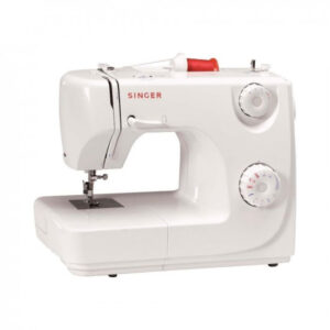 Singer FM 8280 Motorised Automatic Zig-Zag Electric Sewing Machine, 7 Built-in Stitches, 24 Stitches Functions, Automatic Needle Threader (White)