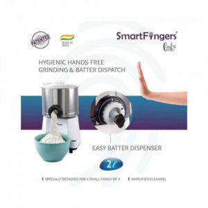 SmartFingers Comfort Plus Table Top Magic Wet Grinder 230V 50hz