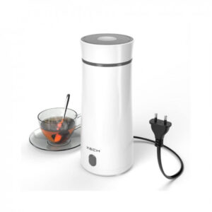 XECH Electric Kettle For Travel Hot Water Mini Kettle In-Built Cable Portable Bottle Design 300W Heating Element to Boil Water and Prepare Tea Coffee without Milk Small Kettles (Hydroboil, 350ml)