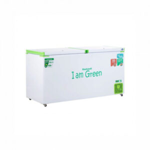 ROCKWELL 523 Ltr 5 Star Double Door Convertible GREEN Deep Freezer GFR550DDUC 10 yr Warranty on body