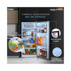 Haier 185L 2 Star Direct Cool Single Door Refrigerator HED 19TGG N