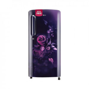 LG 185 L 3 Star Direct-Cool Single Door Refrigerator (GL-B201ABED, ‎Blue Euphoria, Moist ‘N’ Fresh)