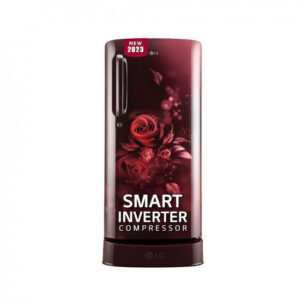 LG 185 L 5 Star Inverter Direct Cool Single Door Refrigerator GL D201ASEU