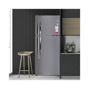 LG 260L 3 Star Smart Inverter Frost-Free Double Door Refrigerator (Silver)