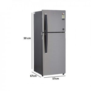 Whirlpool 245 L 2 Star Frost-Free Double Door Refrigerator (NEOFRESH 258LH CLS PLUS 2S, German Steel, 2022 Model)